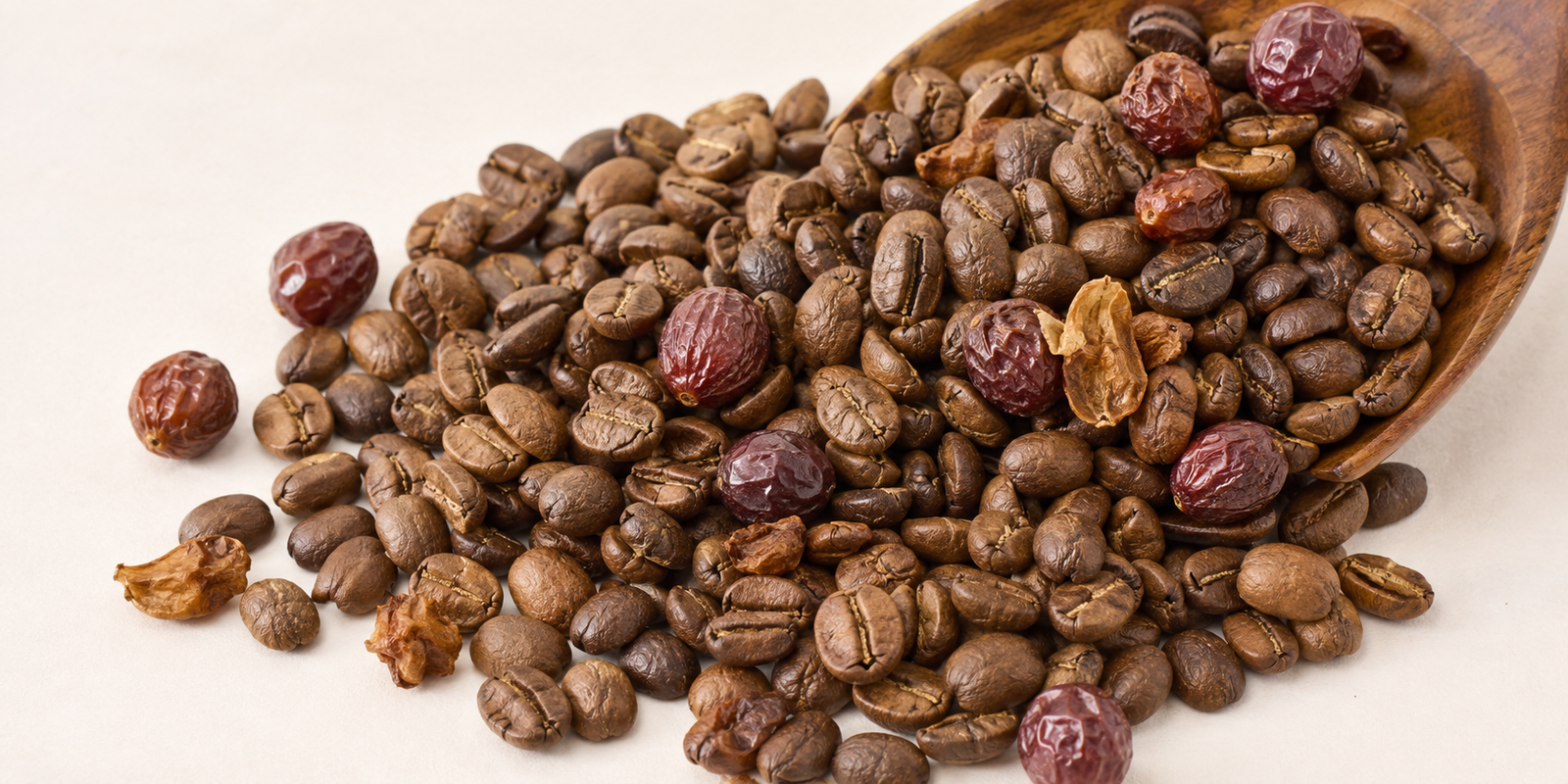 Indian Arabica Cherry AA natural sun-dried coffee beans