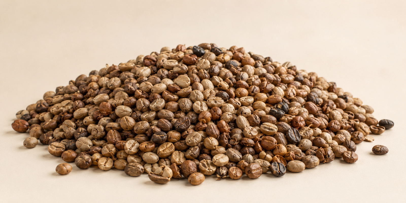 Indian Robusta Cherry AA natural sun-dried coffee beans