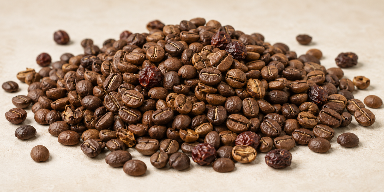 Indian Robusta Cherry AB natural coffee beans