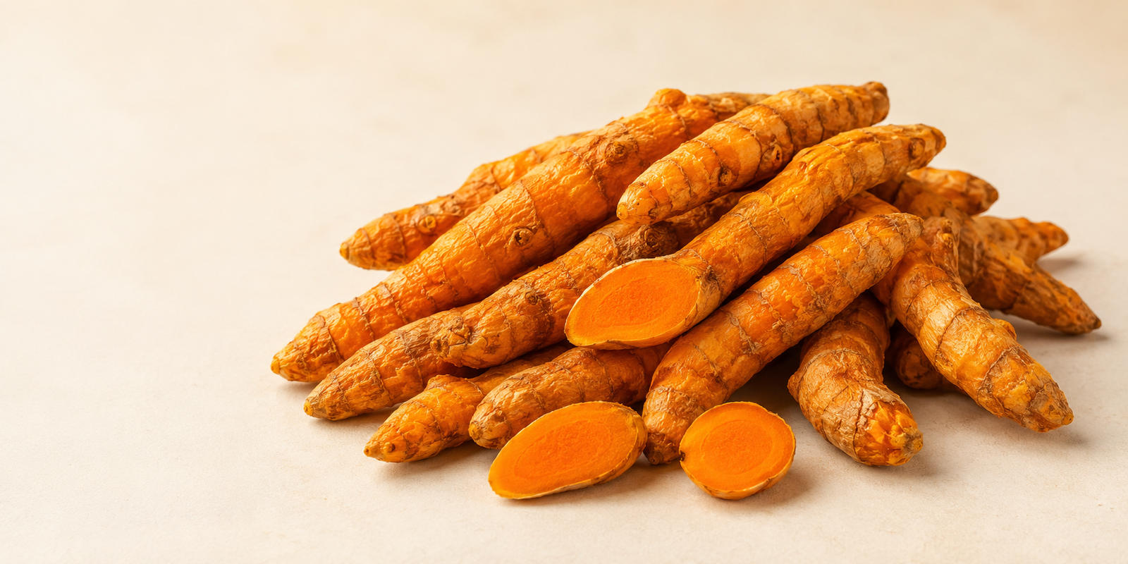 Alleppey Finger turmeric export grade from Kerala