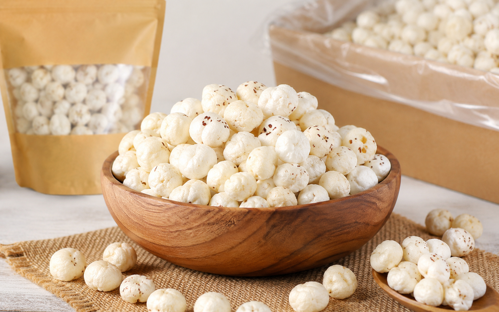 Makhana fox nuts exporter from India